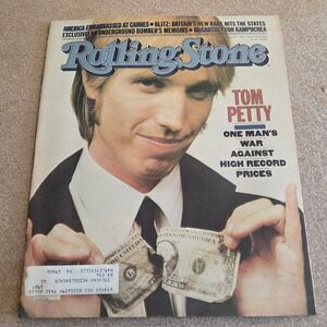 Rolling Stone Magazine Tom Petty July 1981 Issue 348 Vintage Rock Music No Size